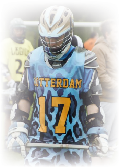 Rotterdam Jaguars wearing Archlevel Lacrosse Men's Pinnie and Shorts
